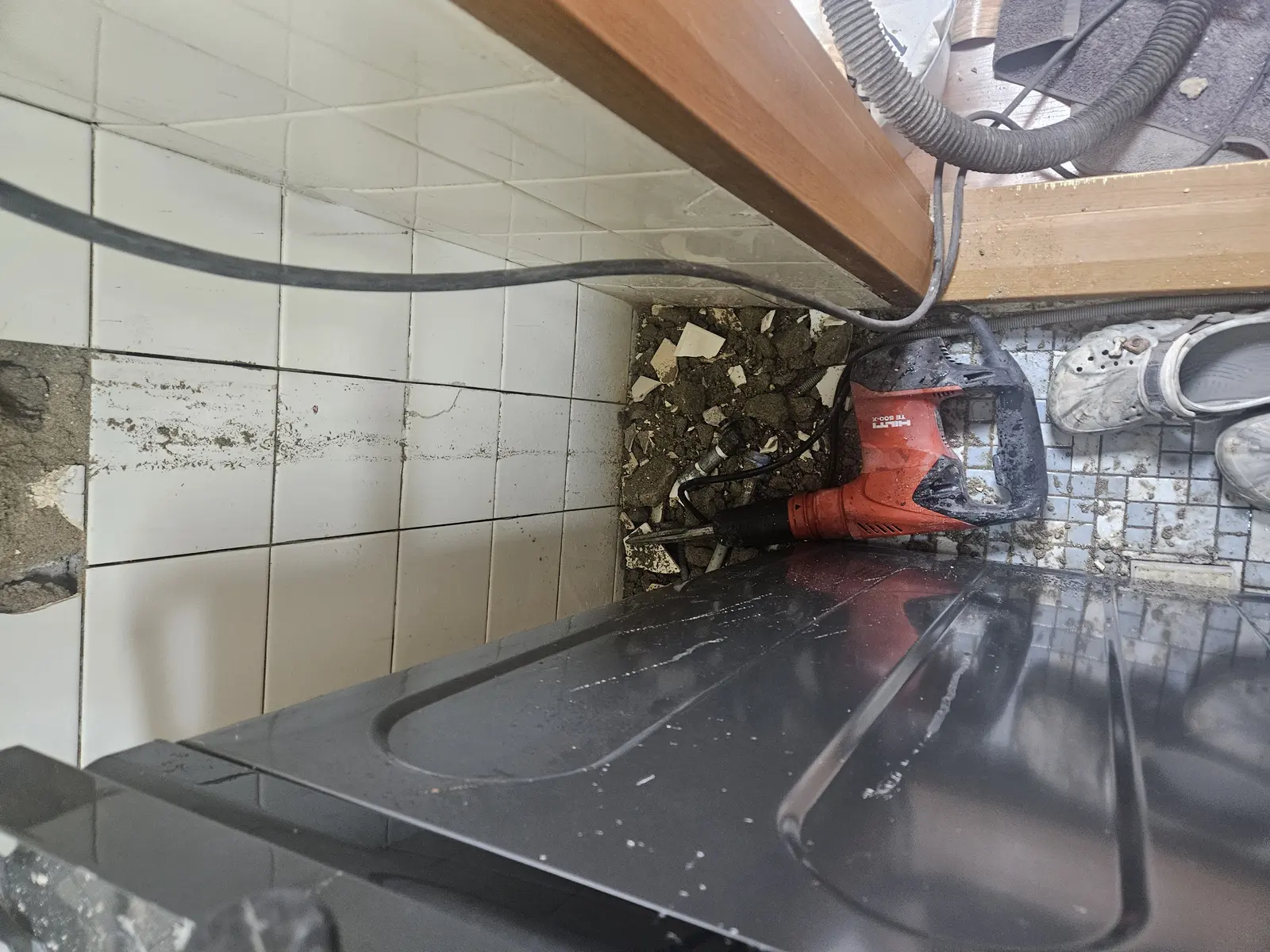 경기 성남시 하수구막힘 세탁실 벽체 배관수리