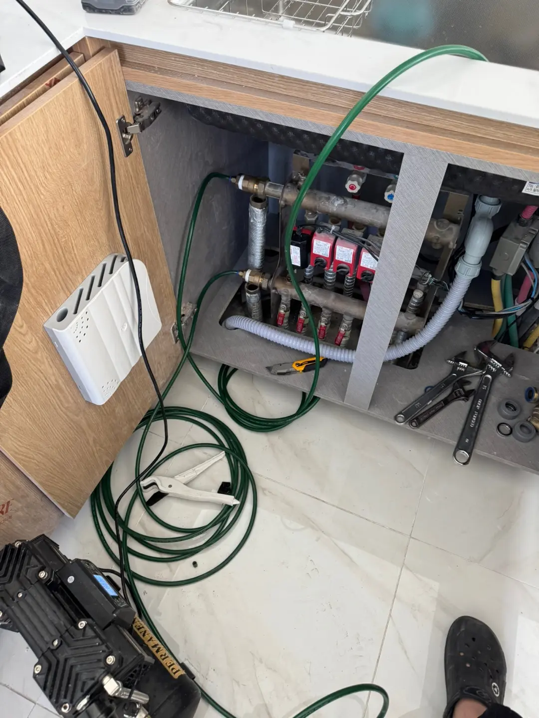 서울 강남구 하수구막힘 주방 분배기 배관점검