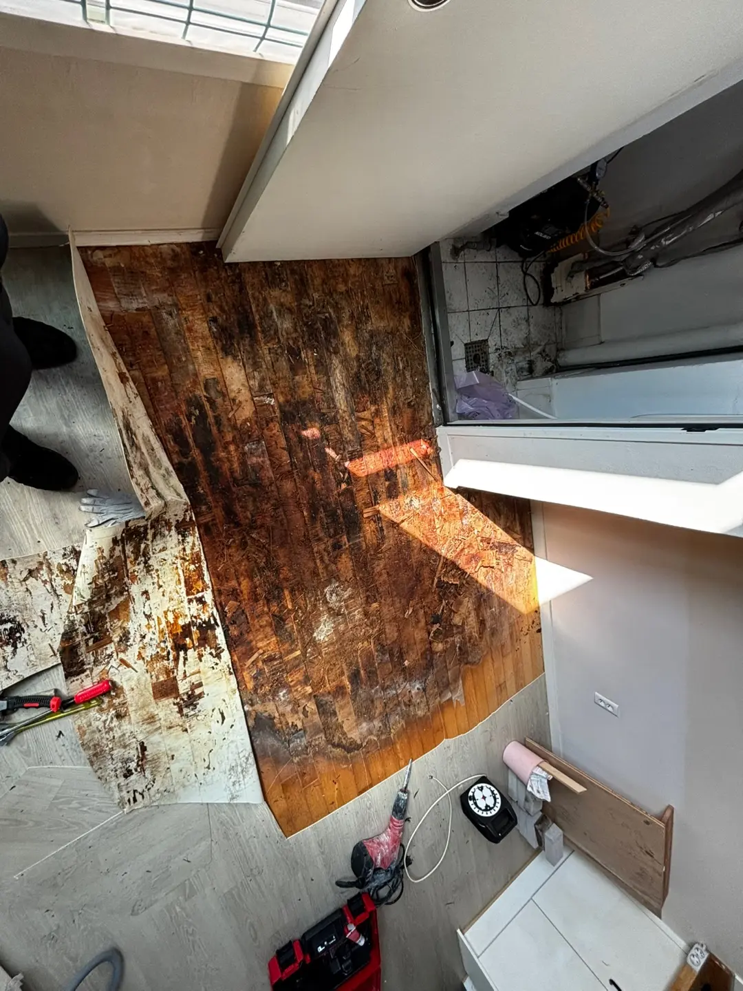 경기 고양시 바닥 배관 보수 전 최종 점검