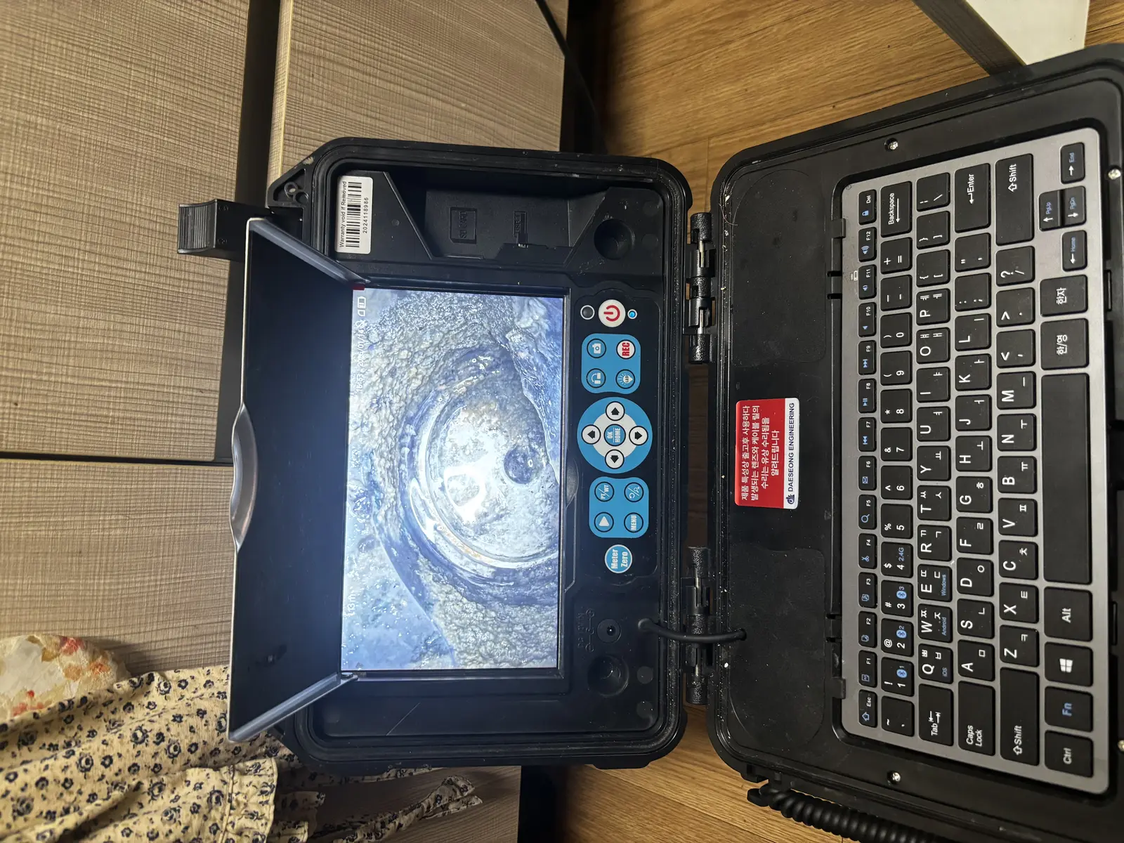 인천 옹진군 하수구 누수탐지 및 배관 CCTV 점검 사례