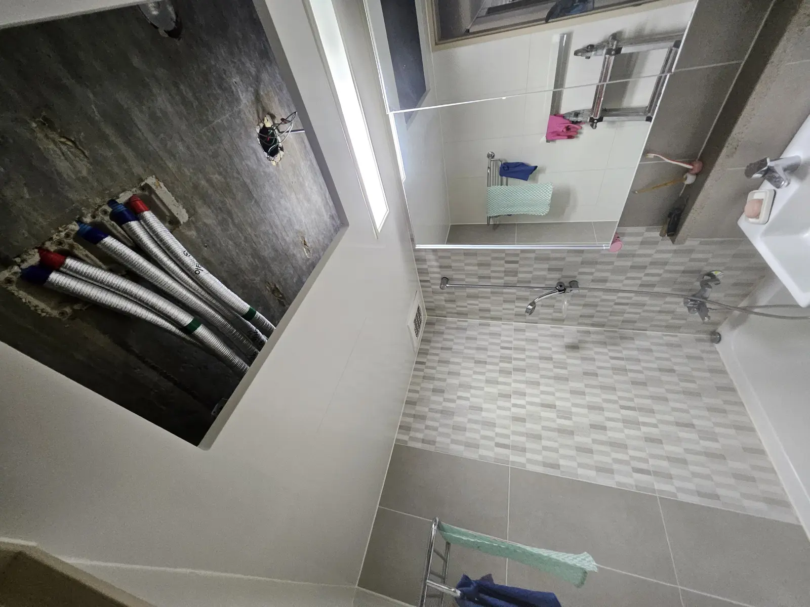 서울 도봉구 욕실 배관철거 및 재설치 작업 사례