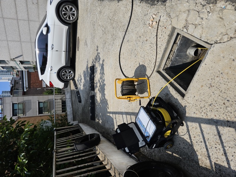 공장 배관 고압세척 완료 - 인천시